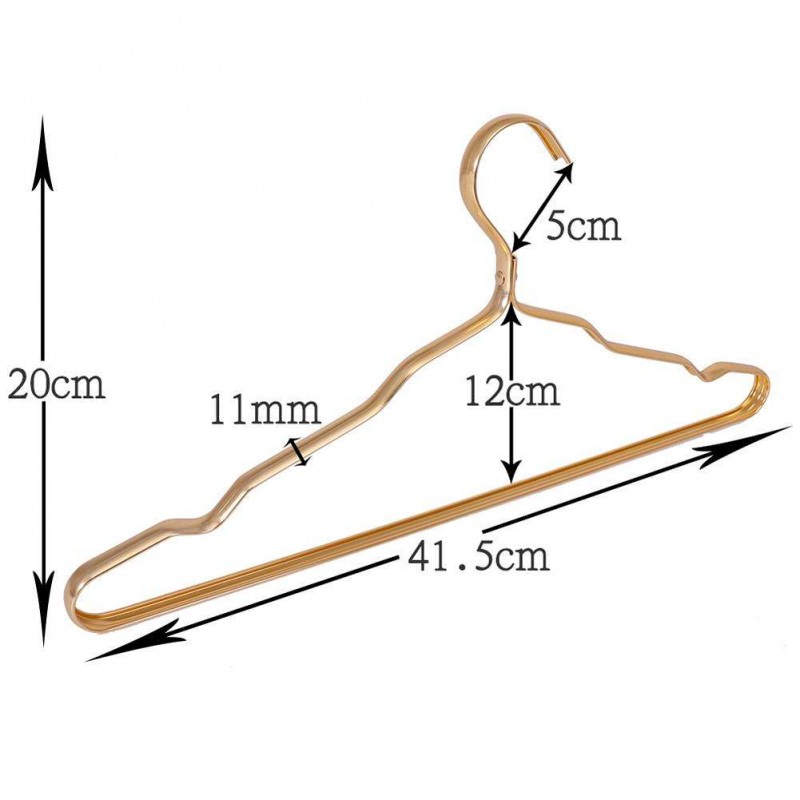 Aluminum Clothes Hanger Clothing Racks Wardrobe Laundry Drying Holder